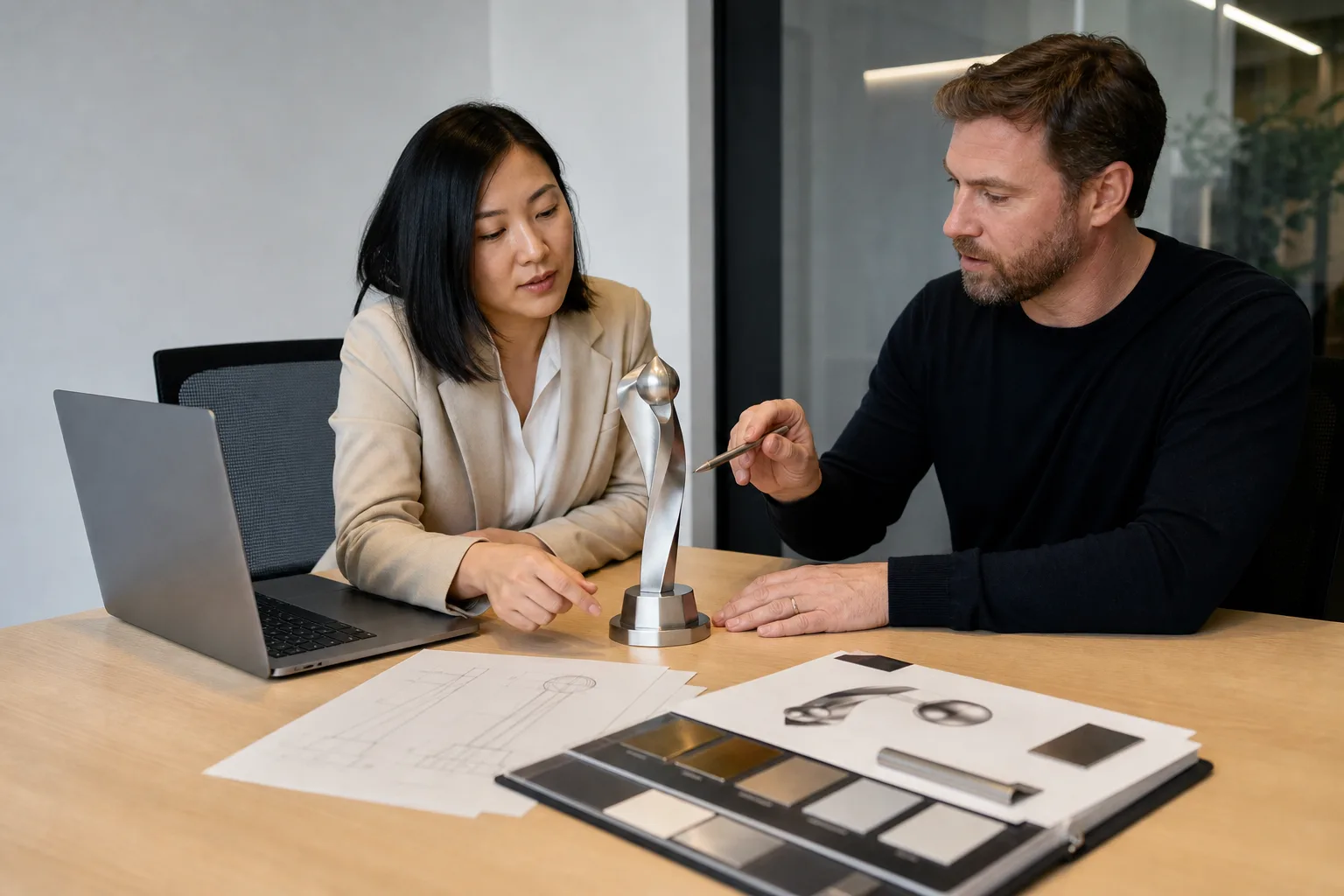 Custom Trophy Design Evaluation Before Sampling and Production