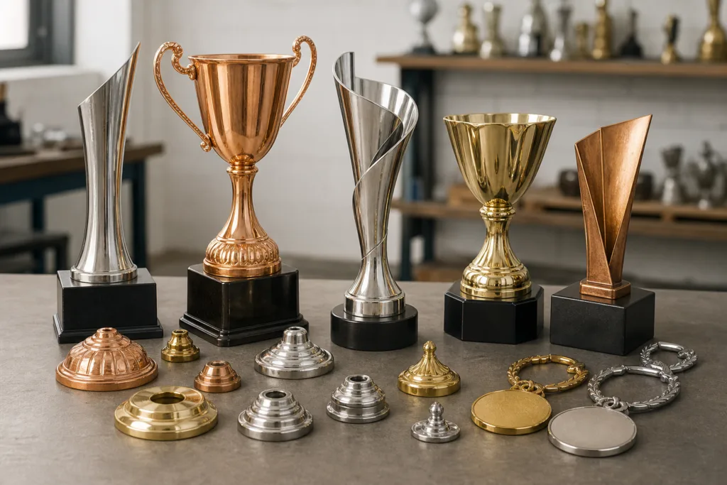 materials and finishes metal material options for trophies 2