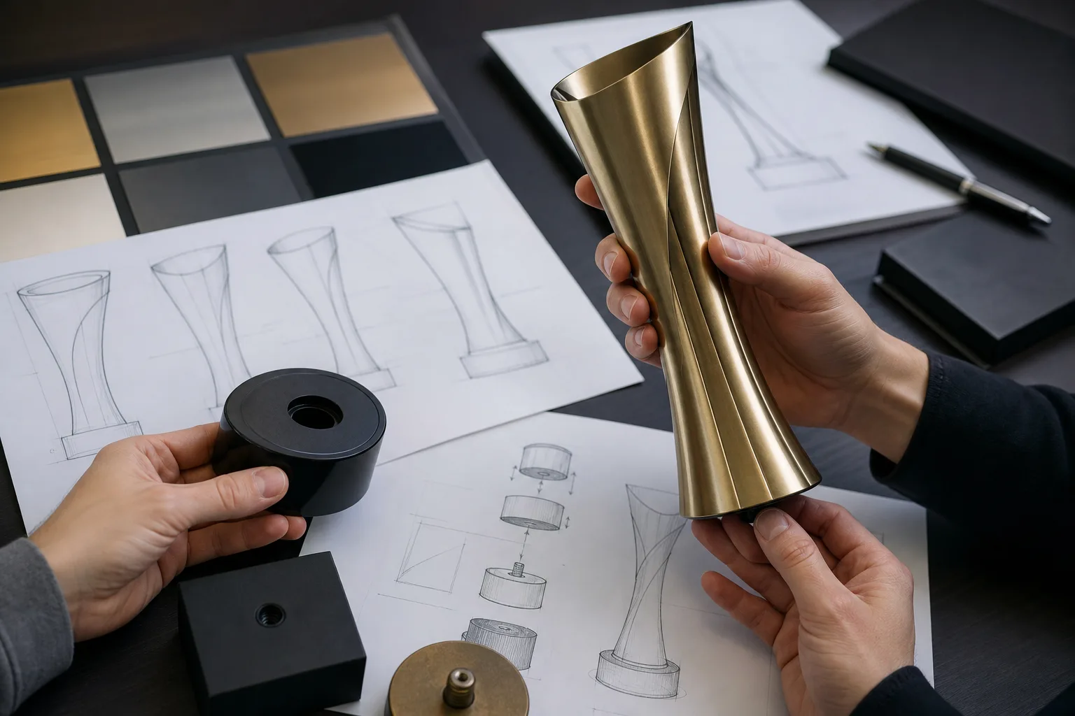 Review of trophy structure and finish options