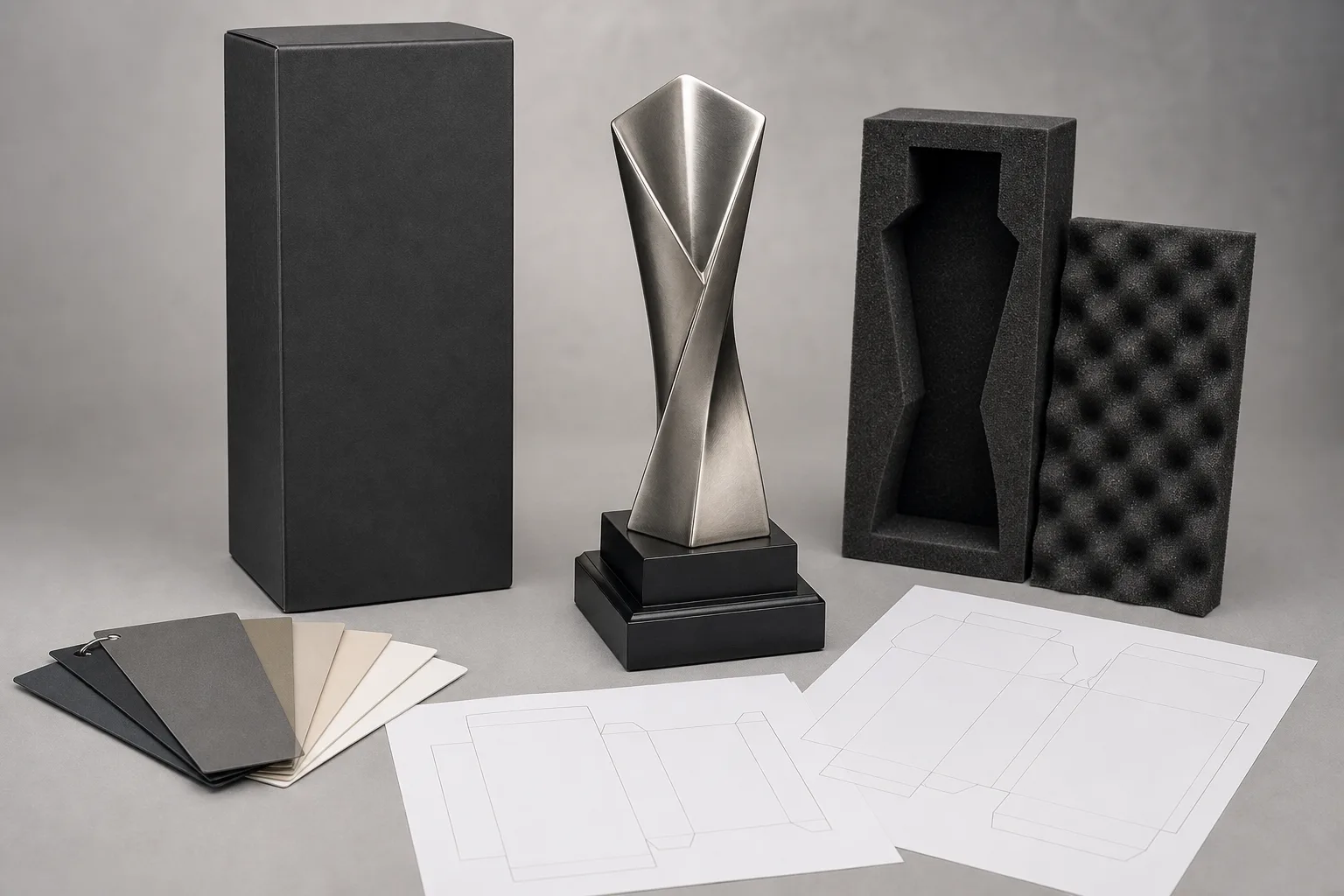 Private-Label Packaging for Custom Metal Trophies