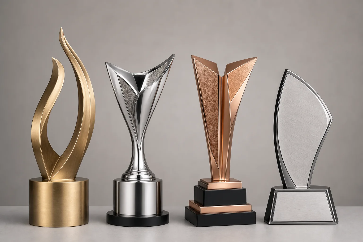Custom Trophy Base Options for Made-to-Order Awards