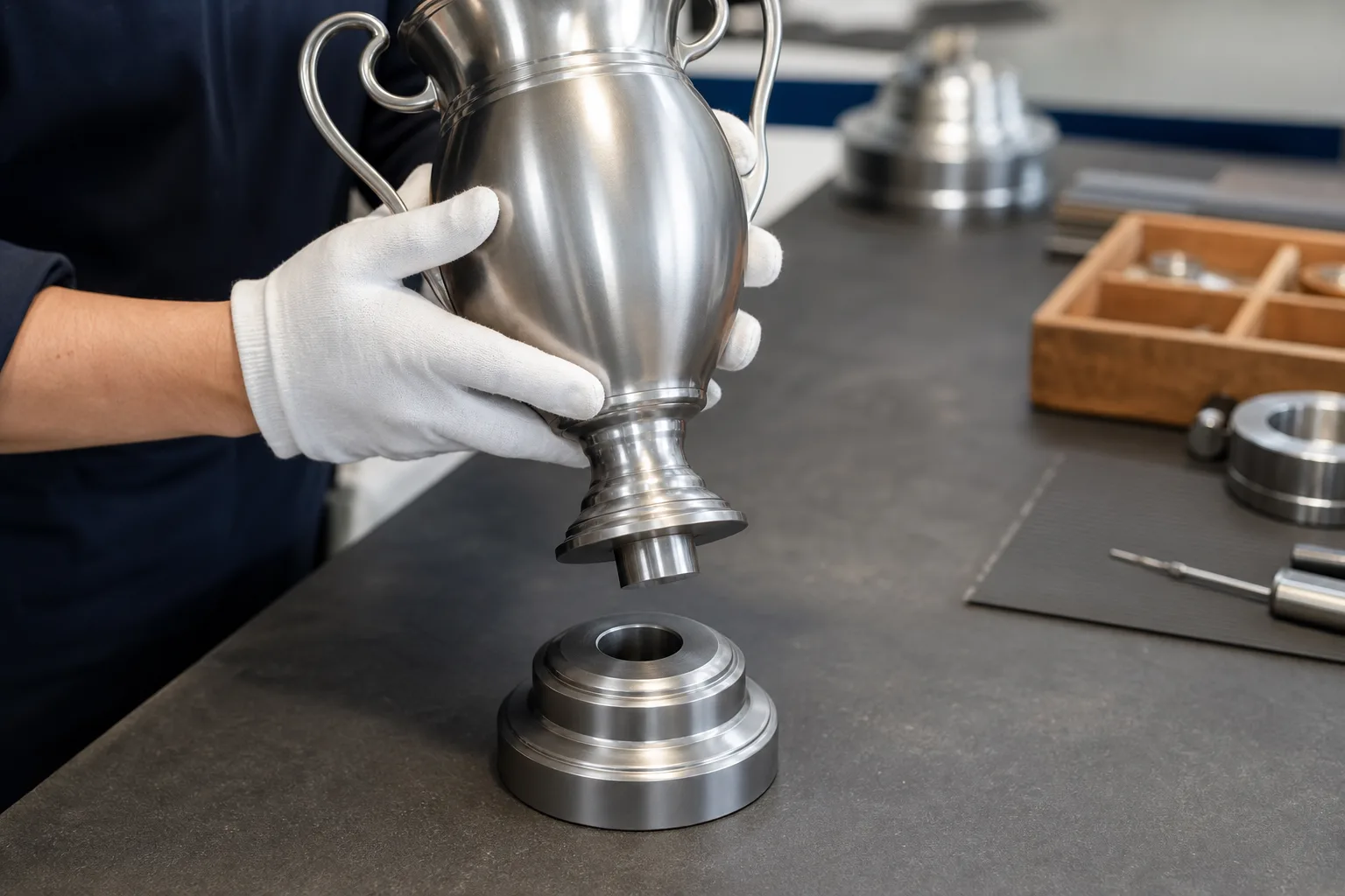 Separate pedestal base