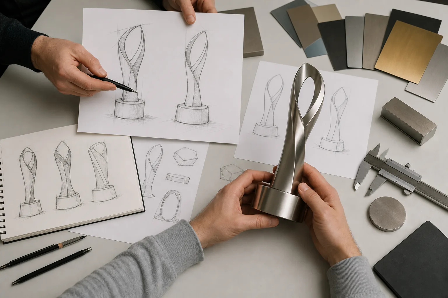 Custom trophy structure and finish review